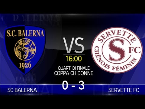 Balerna VS Servette (Coppa Svizzera Donne 19/20)