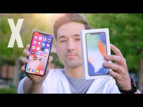 NEW Apple iPhone X Unboxing!