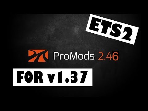 🔴🅻🅸🆅🅴 🔴 ProMods for 1.37 ETS2 version - ProMods 2.46 como MB AeroDynamic Trailer by AM