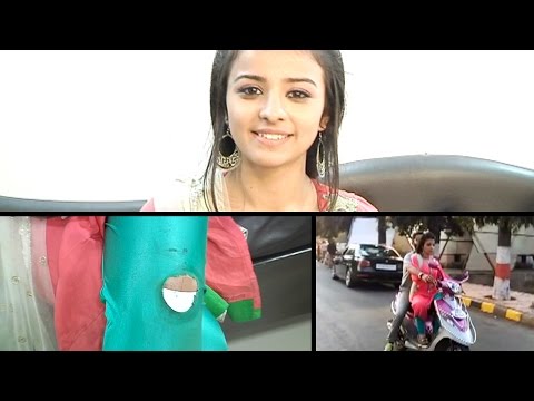 Mahima Makhwana aka Manasvini gets injured on scooty | From the sets of Adhuri Kahani Hamari