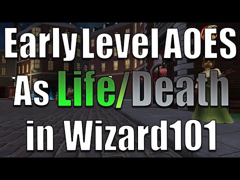 How To Get Early Level AOE Spells As a Life Or Death in Wizard101
