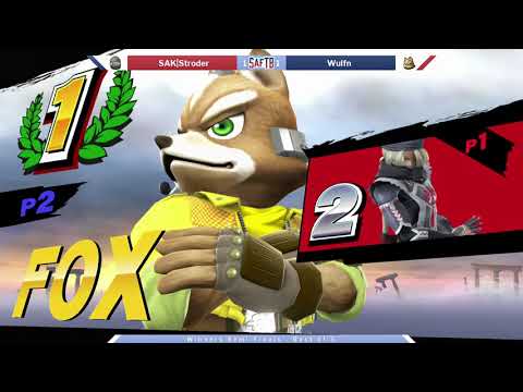 Saturdays are for the Boys Winners Semis - SAK|Stroder (Sheik) vs PoW!|Wulfn (Fox)