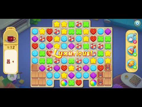 행복의저택/Matchington mansion Level 1735 Win Boosters(Gloves)/Puzzle/Matchington/mansion