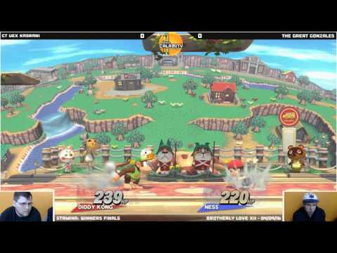 BLXII | CT Vex Kasrani vs The Great Gonzales - Winner Finals - Sm4sh Stamina - **Only Game 1**