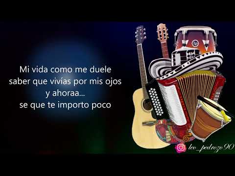 Te Extraño Tanto, Los Gigantes Del Vallenato - Letra
