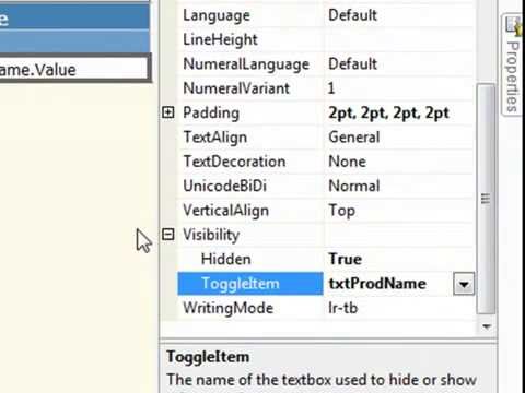 SSRS drill down reports