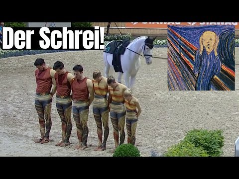 Volti-Kür zum Kunstwerk "Der Schrei" 😱 | Team Fredenbeck & Pferd Claus | CVIO Aachen 2019