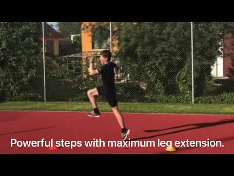 High Jump Made Simple, The Right Rotation – Exercise No. 8: Skips