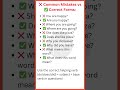 Are You Asking Questions Correctly Common Grammar Mistakes In English