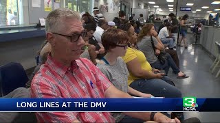 What's being done with $70M dedicated to shorten lines at DMV