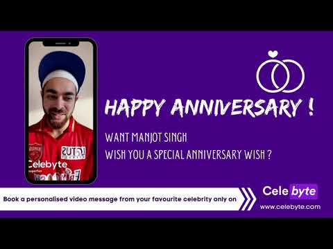 #AnniversaryWishes  I   MANJOT SINGH   I   CELEBYTE   I