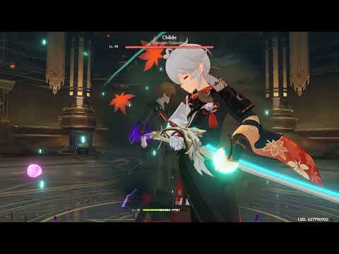 solo lvl 90 DPS kazuha v childe