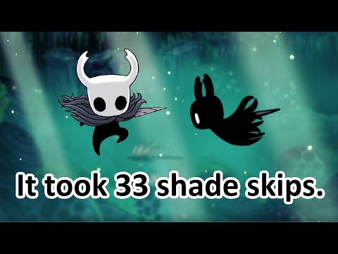 The last crazy Hollow Knight challenge.