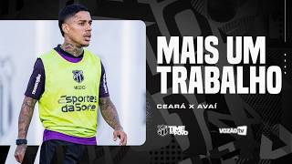 Treinos | Ceará segue em preparação para encarar o Avaí, pelo Campeonato Brasileiro