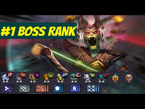 #1 BOSS RANK| Medusa Rapier| 6 Hunter 4 Vigilant 3 Warriors build