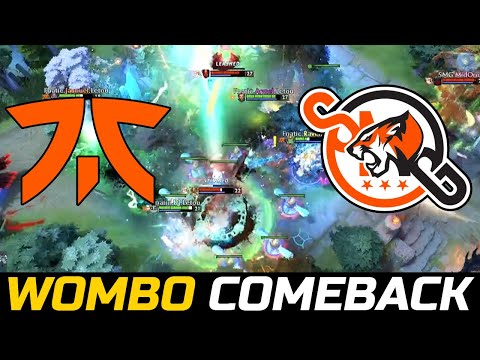 SUPRIZE OFFLANE WOMBO COMEBACK - FNATIC VS SMG TIEBREAKER