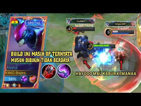 Build Hyper Alpha Ini Op Banget Musuh Gak Bisa Kemana  Mana !!! - Build Alpha | Mobile Legend