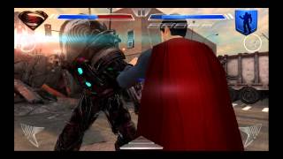 iPhoneゲームMan of Steelプレイ動画 - ゲームキャストiPhone