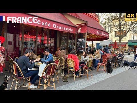 2 March 2026 PARIS 🇫🇷 FRANCE 4K HDR WALK CITY WALK TOUR STREET WALK IN PARIS SPRING WALK 