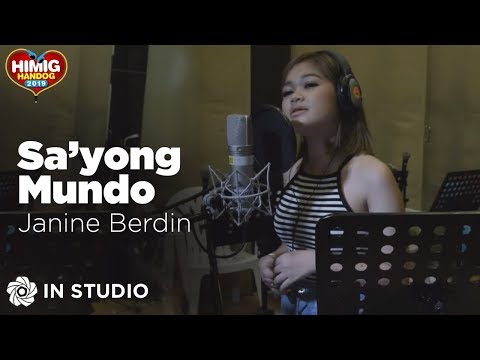 Janine Berdin - Sa'yong Mundo | Himig Handog 2019 (In Studio)