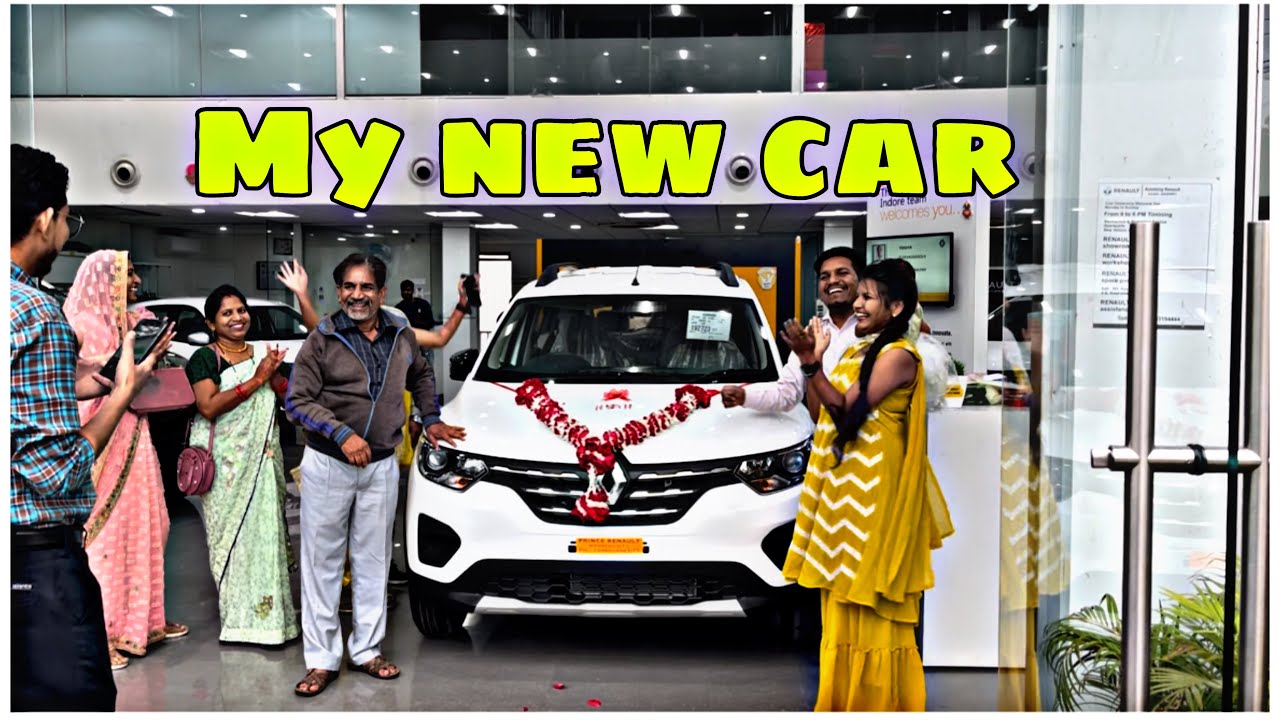 New car | Renault triber RXT | delivery vlog