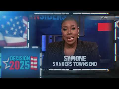 MSNBC Decision 2025 Election Night cold open