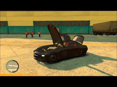 GTA IV - Mercedes Benz SLS 2011 Brabus AMG Widestar v1.1