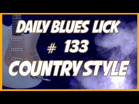 Country Style Blues Lick  #133