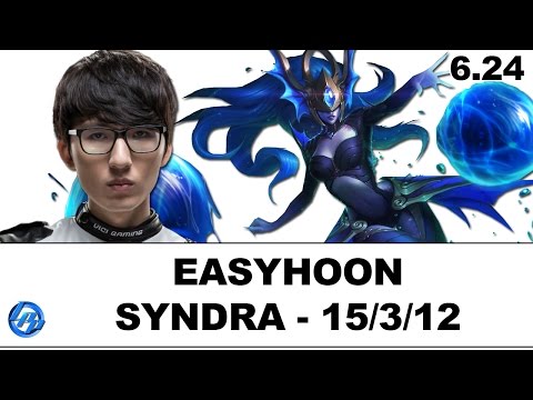 Easyhoon - Syndra vs Katarina - Patch 6.24