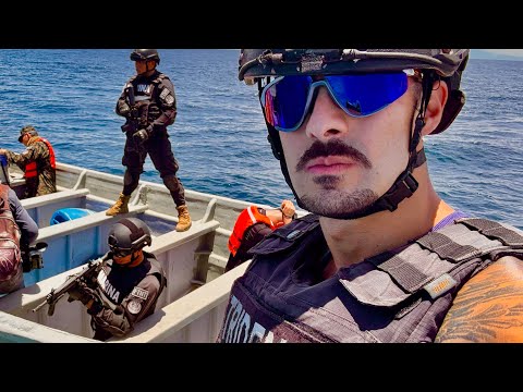 Military operation to catch drug boats! Salvadoran Navy