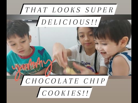 Chef Thara & Siblings baking Chocolate Chips Cookies