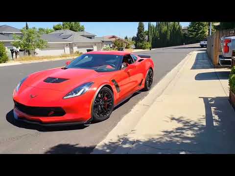 Taking delivery of my 2016 Z06.