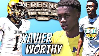 4 ⭐  Texas Commit is EXPLOSIVE !! Xavier Worthy | Central High (Fresno, CA)