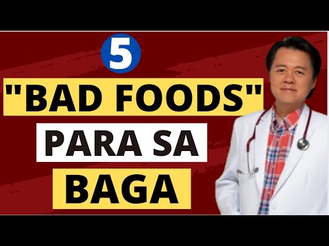 5 "Bad Foods" para sa Baga. - By Doc Willie Ong (Internist and Cardiologist)