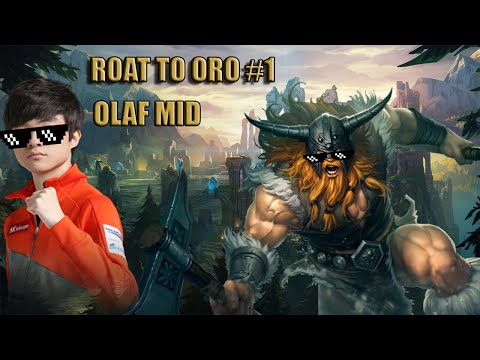 IMPARABLE OLAF MID S6 COMO FAKER SEMPAI | Roat To Oro #1 LAN