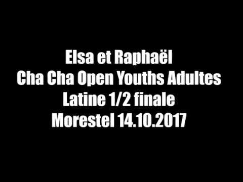 Elsa Bois et Raphaël Provitera | Cha Cha | Open Youths Adultes Latine 1/2 finale Morestel