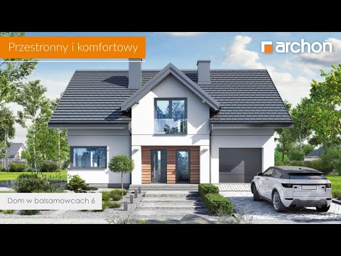 Dom w balsamowcach 6 – Przestronny i komfortowy I ARCHON+ Projekty Domów #dom #projektdomu