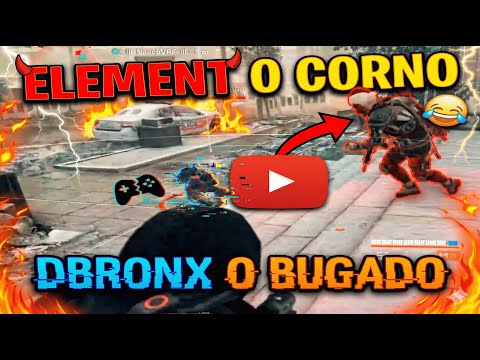 A MAIOR VERGONHA DO SERVIDOR! Element CHOROU e Dbronx QUEBROU! 🔥😂
