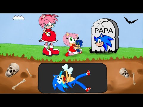 Oh no, Sonic Come Back Hell (Sad Story) | Pacman Stop Motion Game