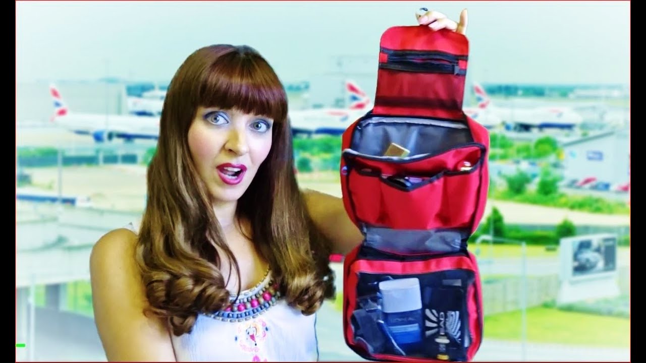 Travel Essentials, My Hanging Travel Bag for Toiletries under $5, from Lightake.com