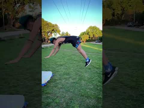 Aprendan a hacer un Mortal Hacia adelante 💪❤️ #tutorial #parkour #shorts