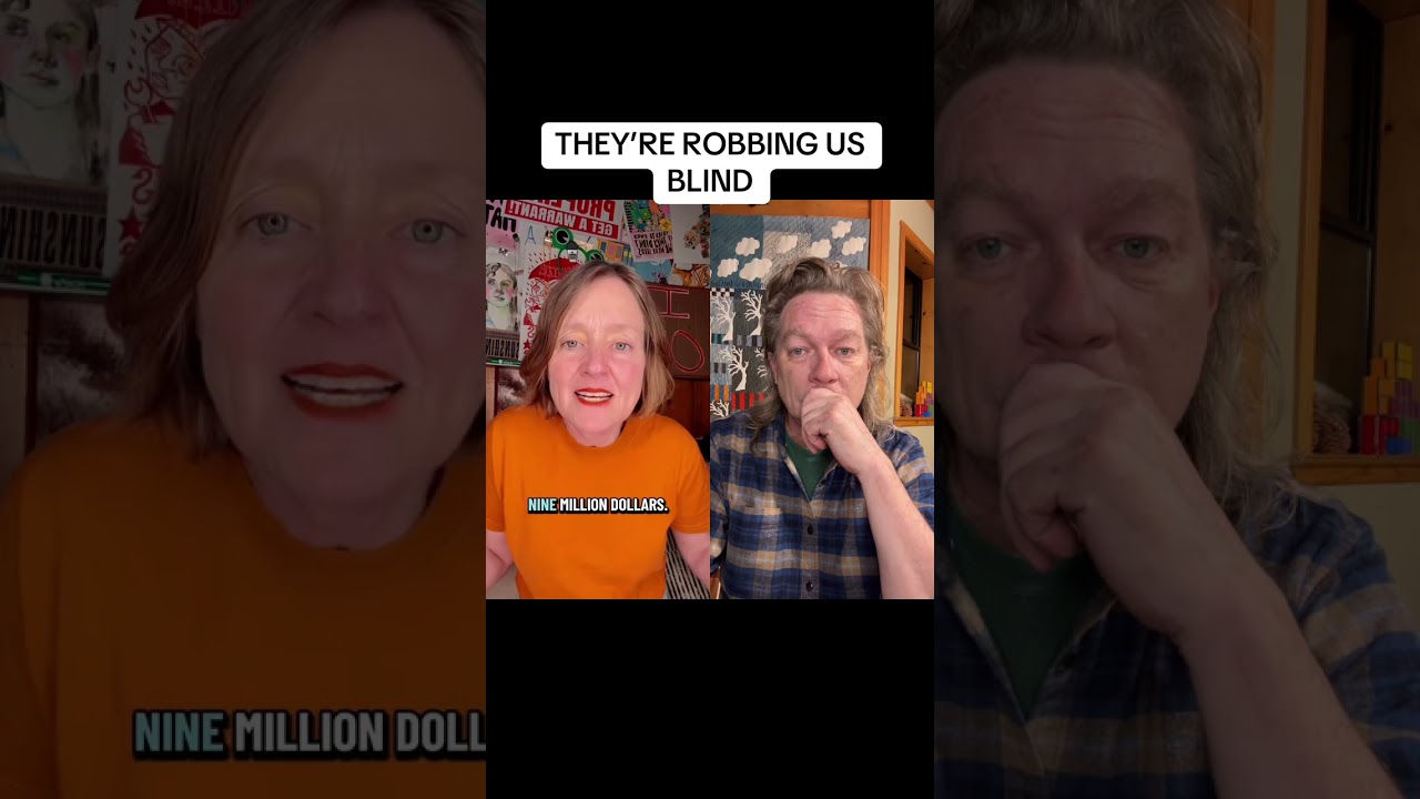 THEY’RE ROBBING US BLIND #duet #ice #DHS #detentioncenter #warehouse #grift #robbery #grifters