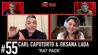 Talking Sopranos #55 w/Oksana Lada (Irina Peltsin) and Carl Capotorto (Little Paulie) \
