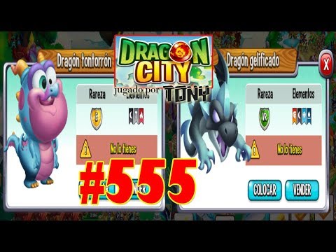 Dragon City "Capítulo 555 - El Dragón Tontorrón y Dragón Gelificado" por Tony