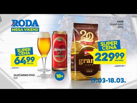 Mega vikend 17.03 - 18.03.2018.