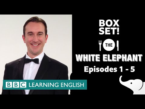 BOX SET: The White Elephant 🐘 comedy drama episodes 1-5! Learn English while you laugh 🤣💀