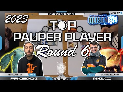 Top Pauper Player 2023 - Round 6