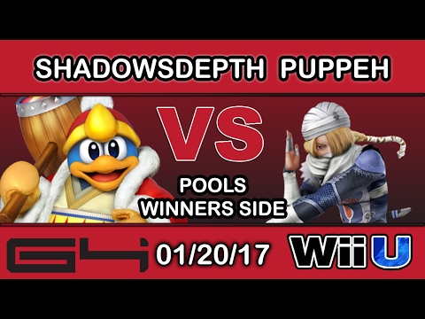 Genesis 4 - Shadowsdepth (King Dedede) Vs. Puppeh (Sheik) Pools Winners Side - Smash Wii U