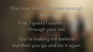 One Time by SafetySuit - Lyrics