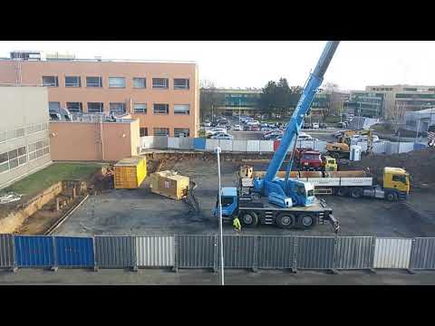 VSB CPIT building construction 1 year - Timelapse - 2 hours version